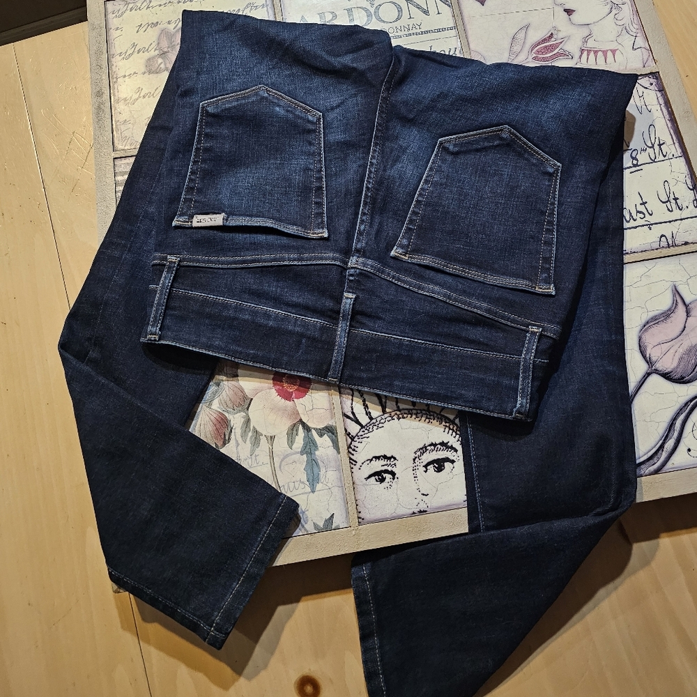 Joe's High Rise Ankle Skinny Dark Wash Jean's